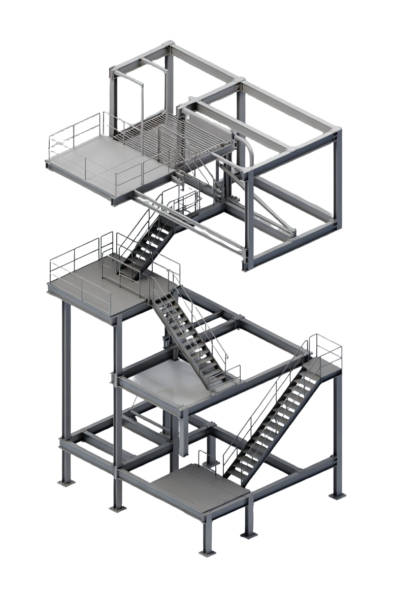 Miscellaneous steel detailing illustration
