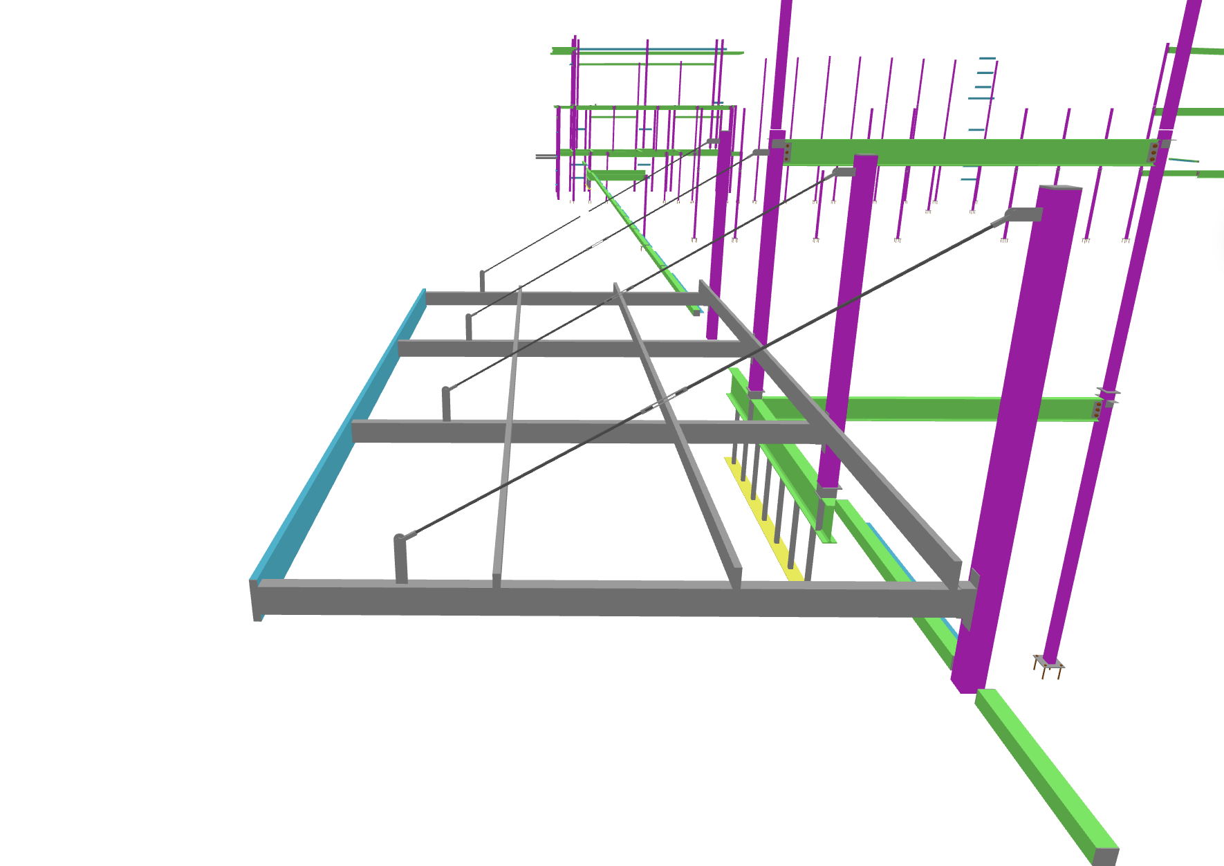 Commercial Building Shed detail 2